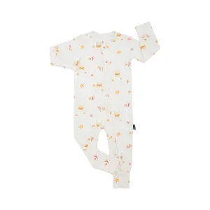 Footless Sleeper with Fold-Over Cuffs - Seaside