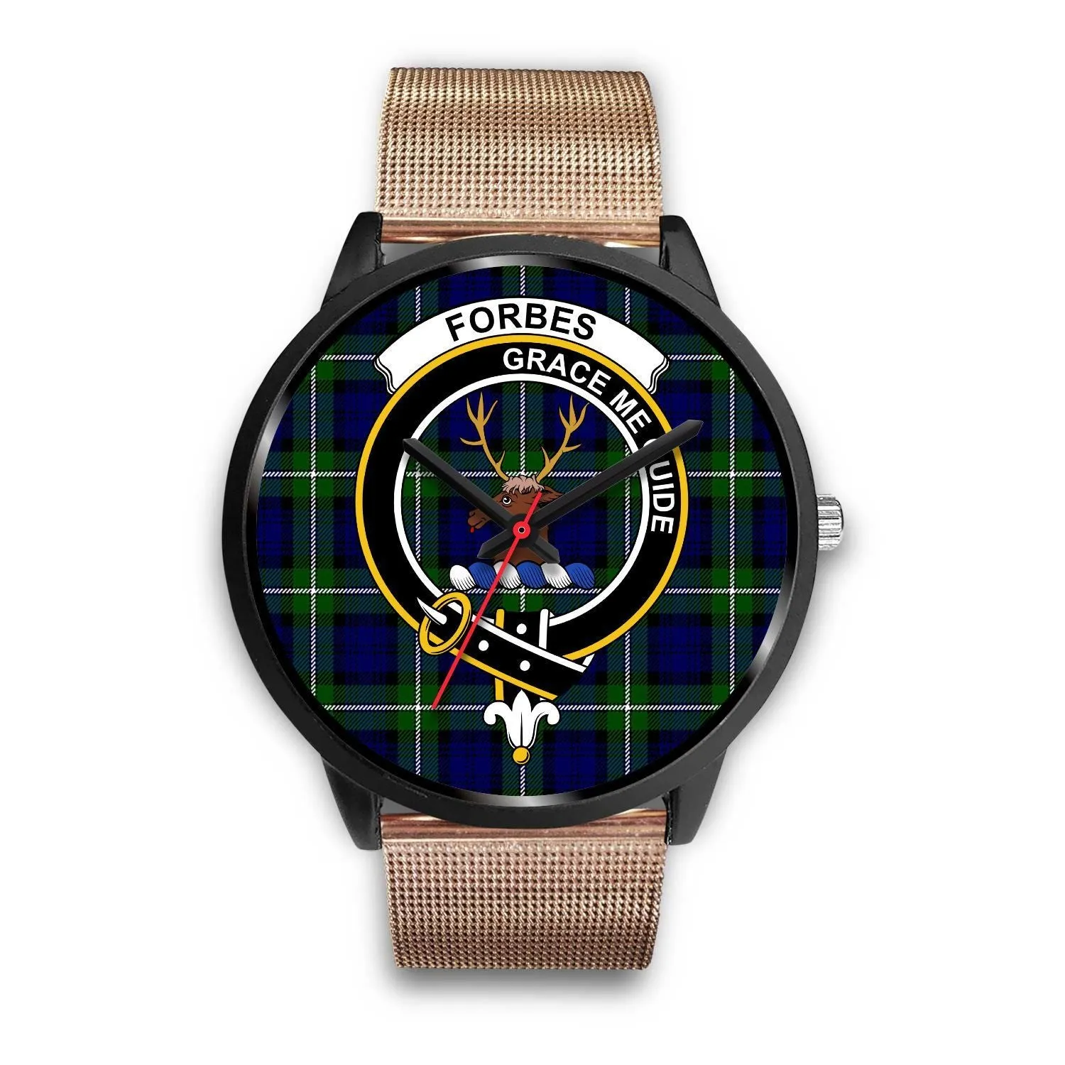 Forbes Modern Clan Badge Tartan Black Watch