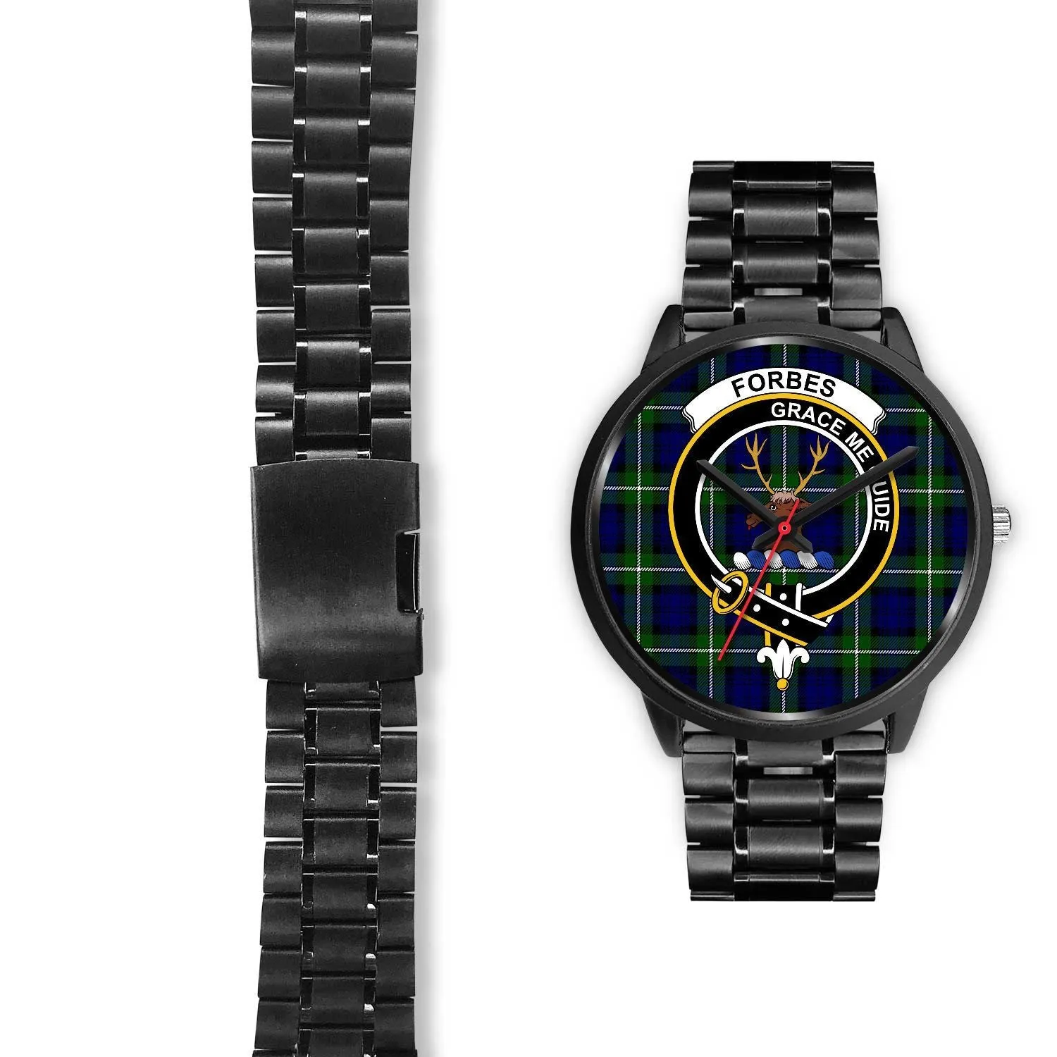 Forbes Modern Clan Badge Tartan Black Watch