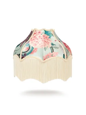 Forbidden Bloom 'Peppermint' Fringed Bette Lampshade