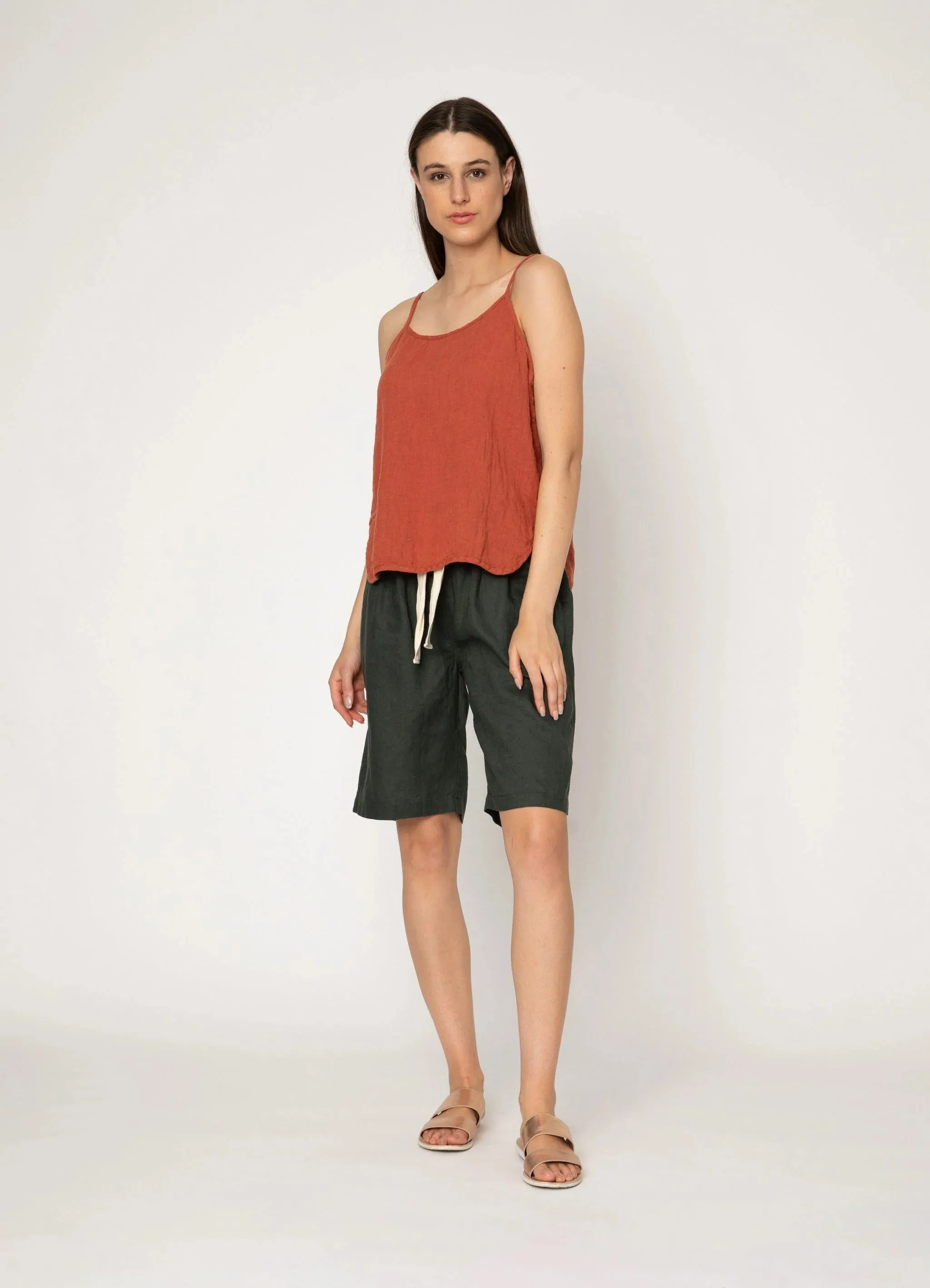 Ford Shorts - Linen - Black