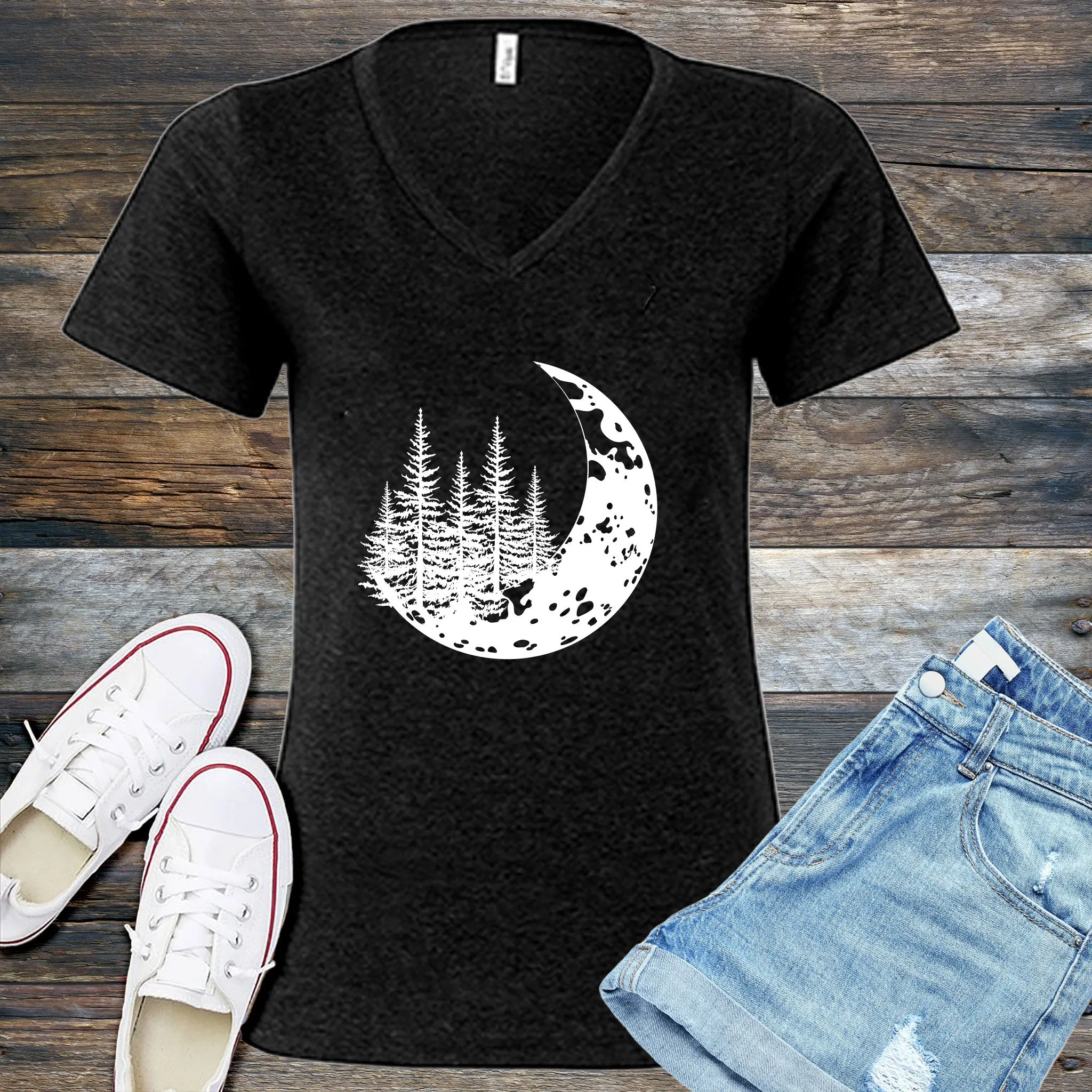 Forest Moon V-Neck