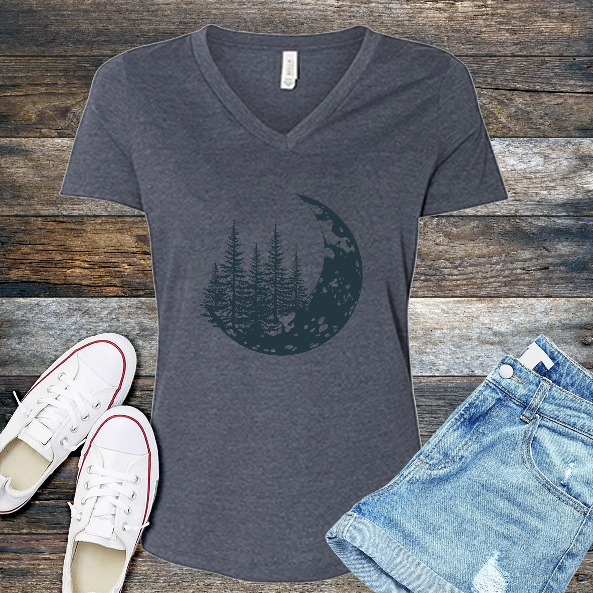 Forest Moon V-Neck