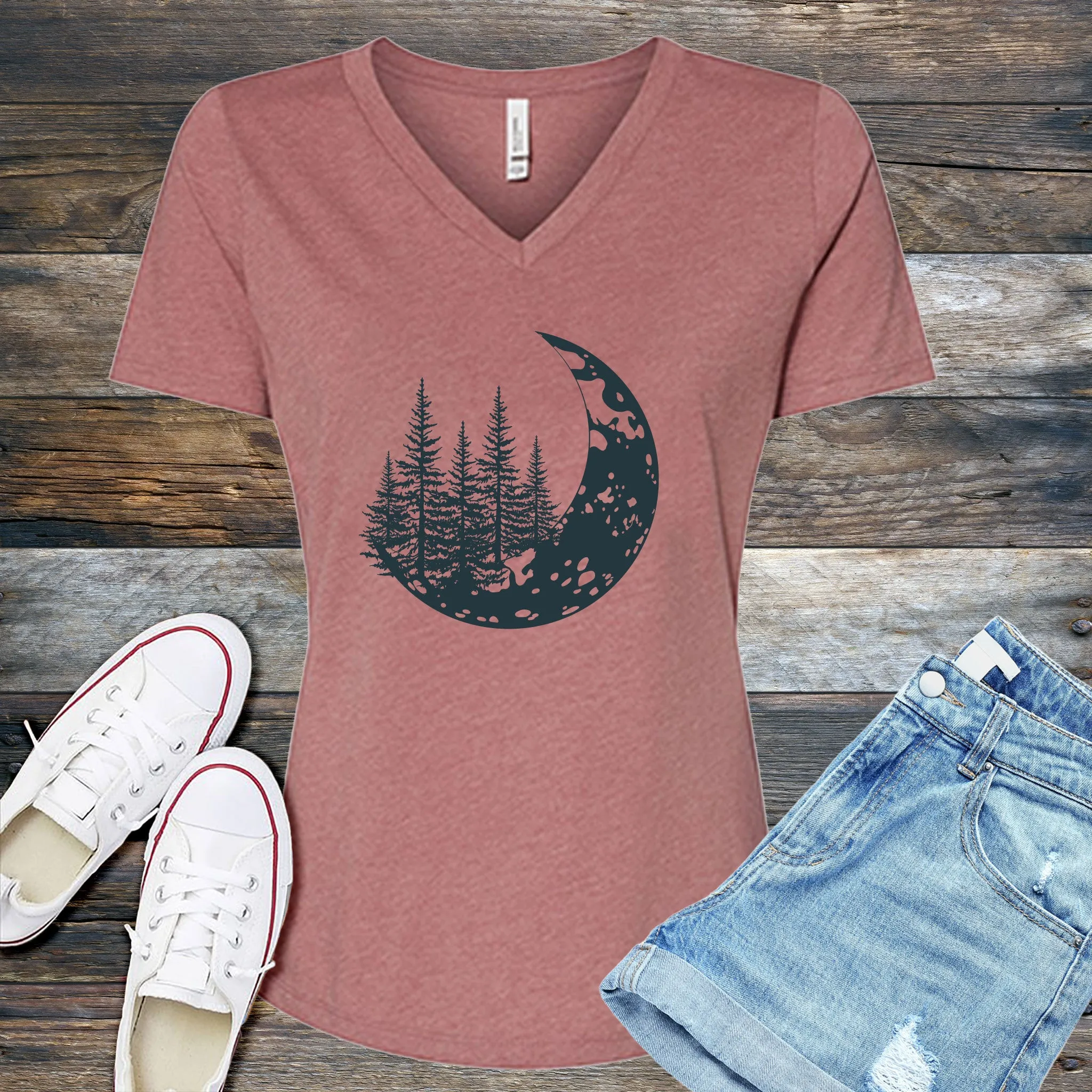 Forest Moon V-Neck