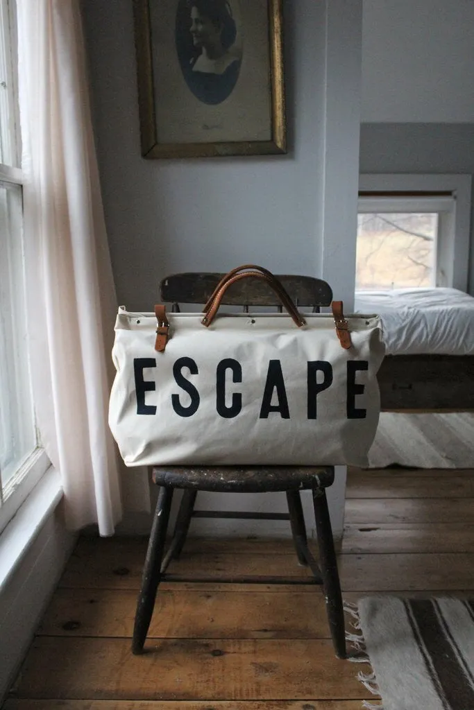 Forestbound ESCAPE Canvas Utility Bag (Natural)