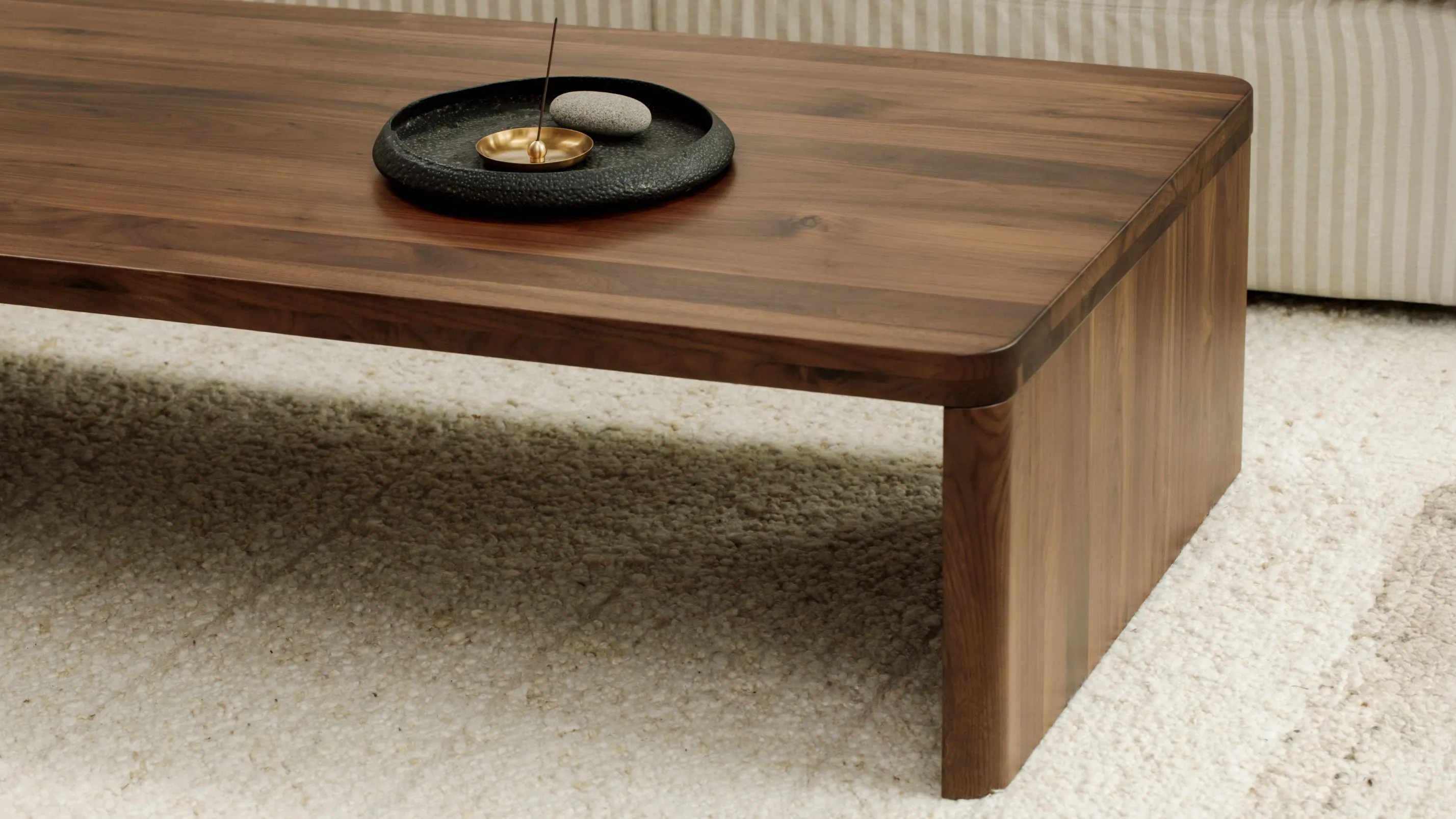 Form Coffee Table, American Walnut