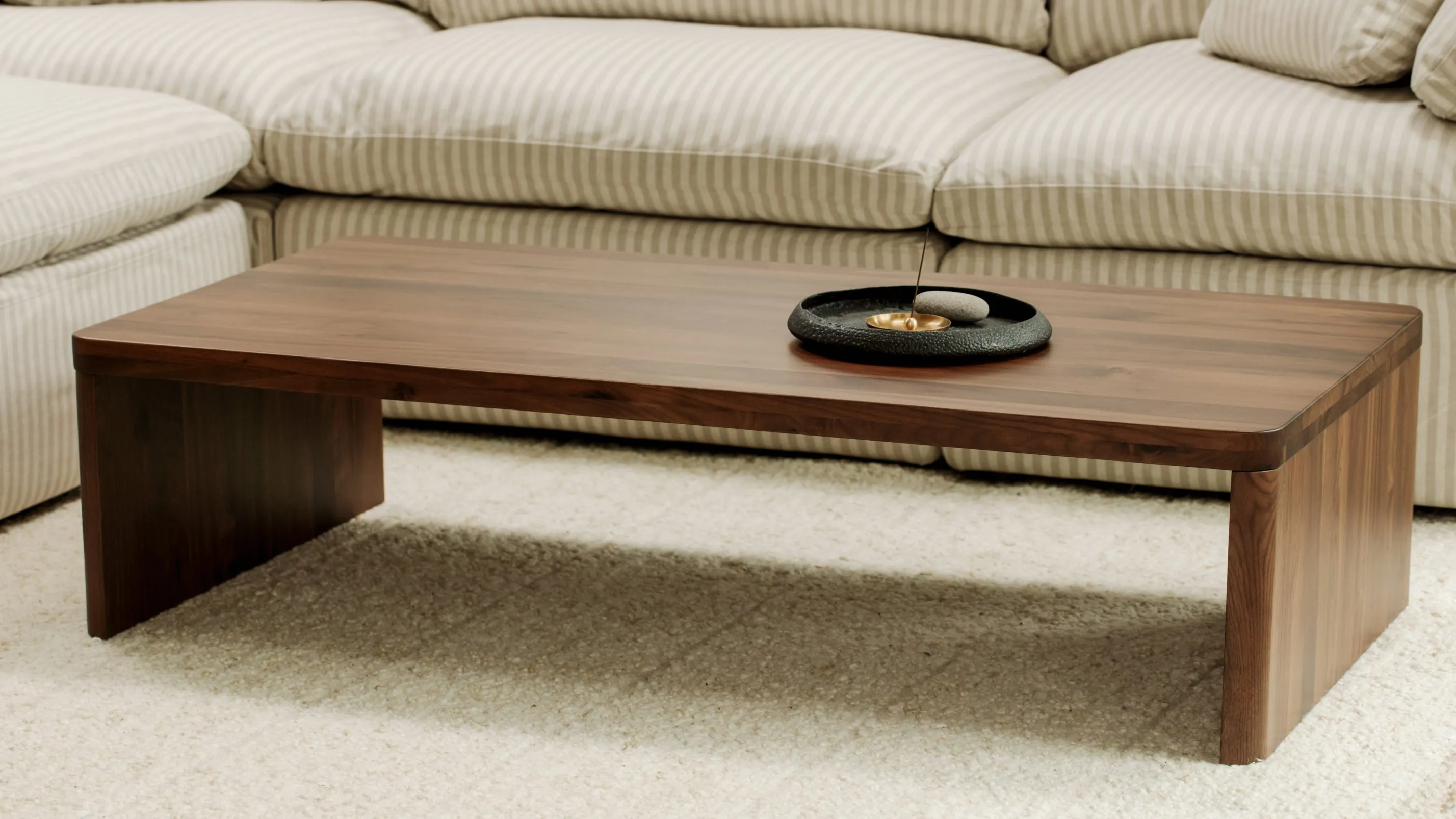 Form Coffee Table, American Walnut