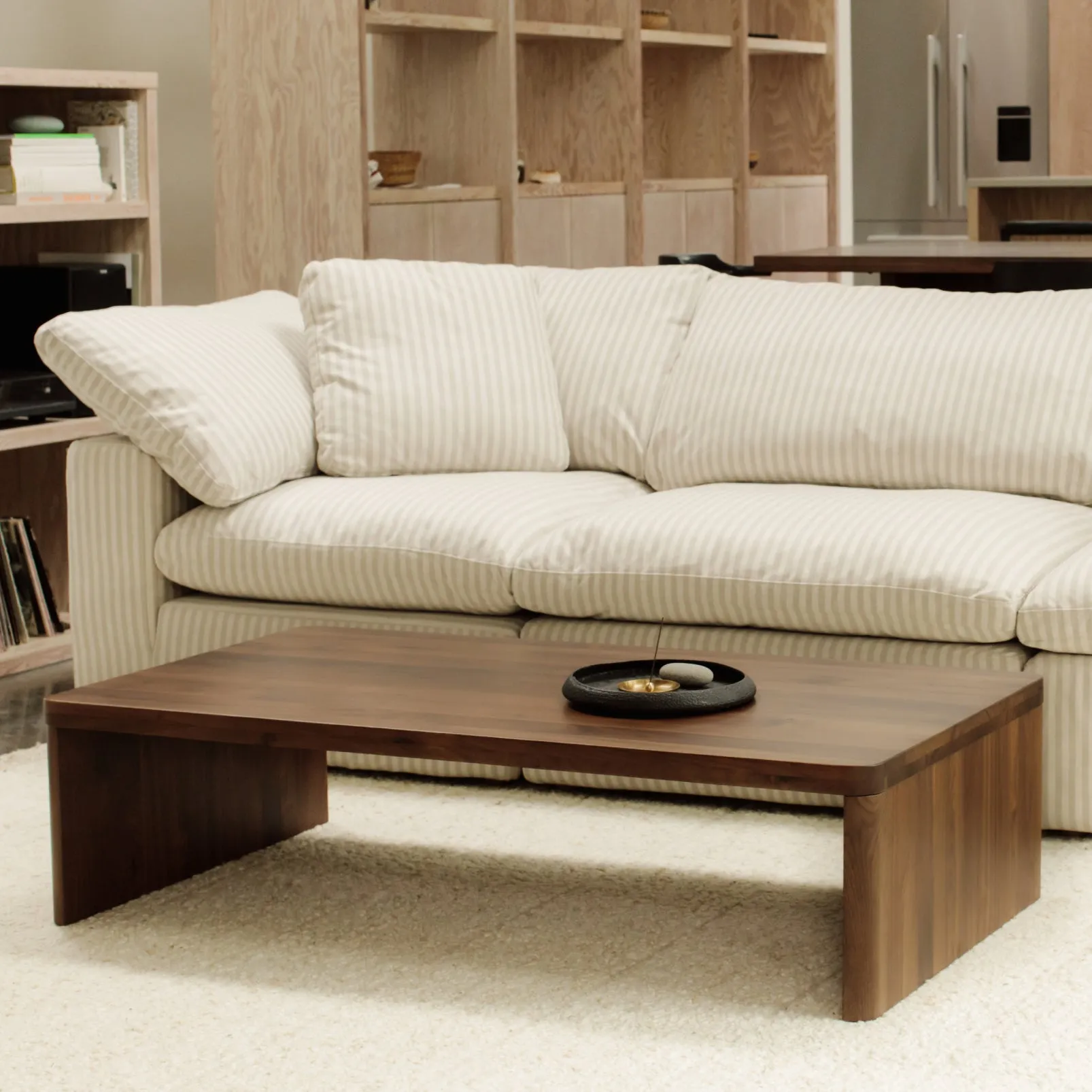 Form Coffee Table, American Walnut