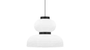 Formakami - Formakami JH4 Paper Pendant Light, White