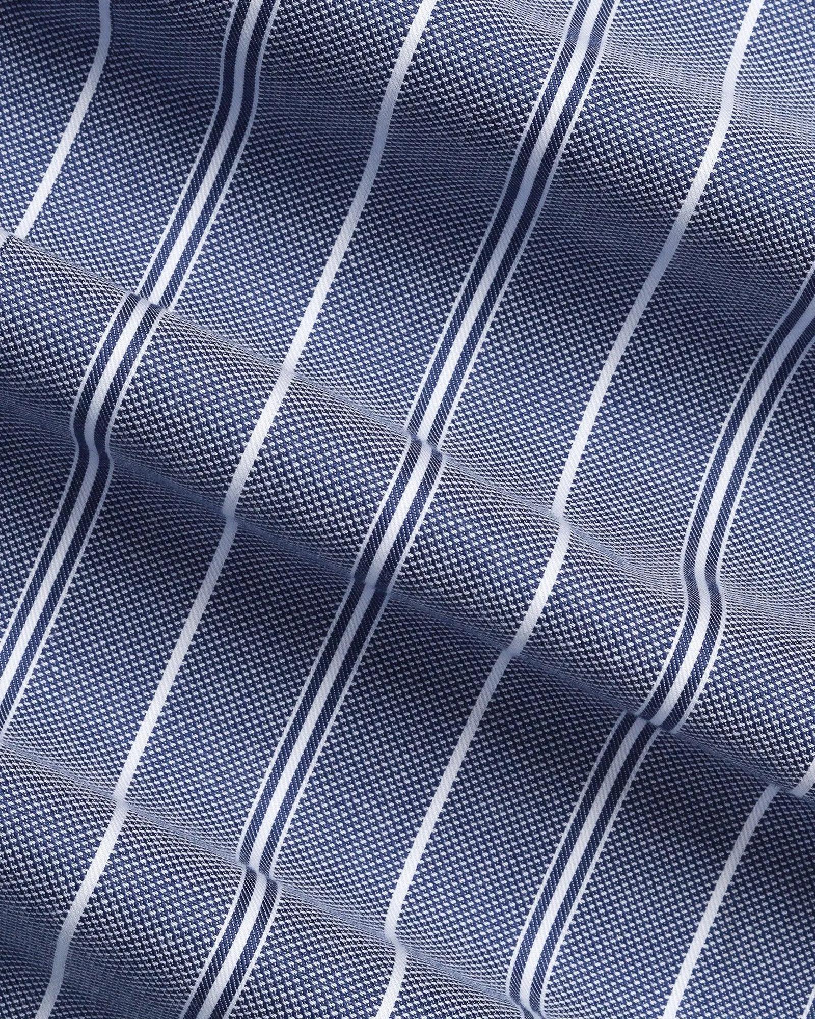 Formal Blue Stripe Shirt - Miller