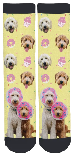 Forrest & Jameson Goldendoodles Crew Socks