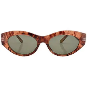 FORTUNE Tan Cat-Eye Sunglasses