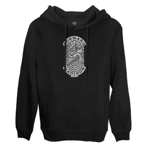 Forward Madison FC Mono Badge Fleece Pullover Hoodie - Black