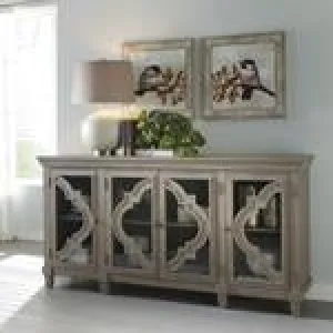 Fossil Ridge Gray Accent Cabinet