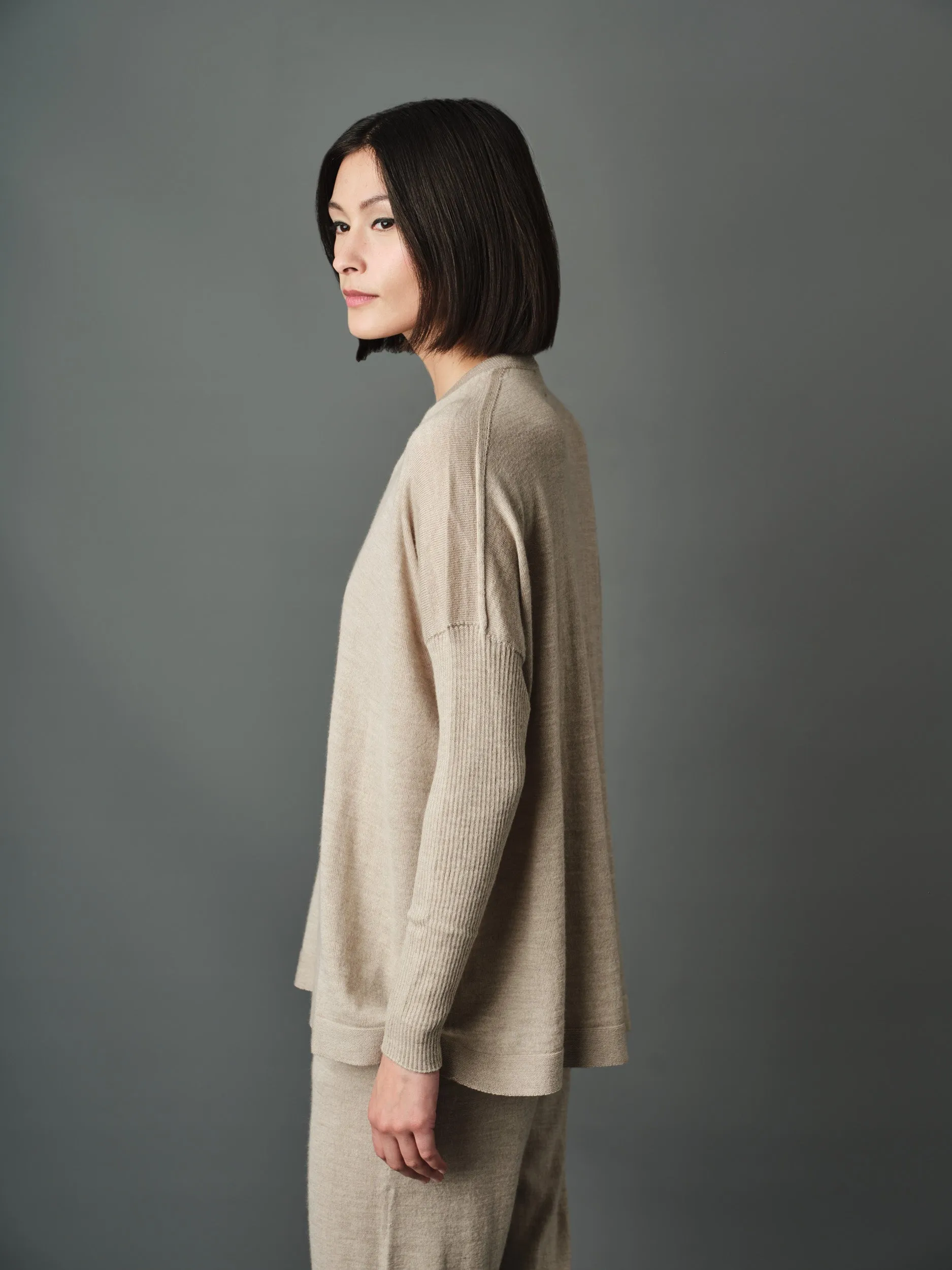 Foster V-Neck Relaxed Sweater