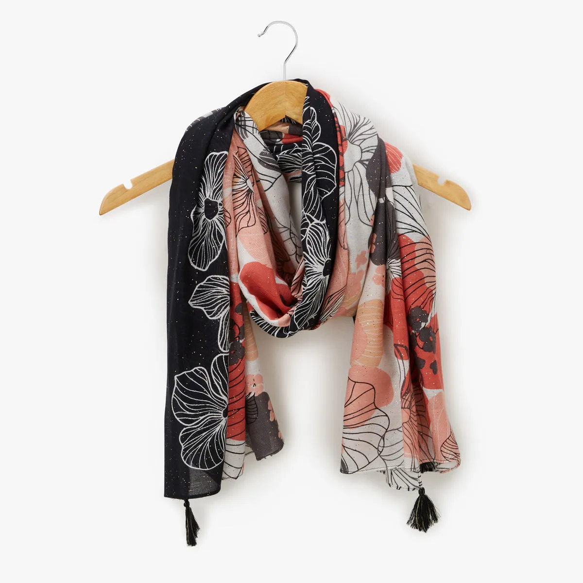 Foulard corail Manzanilla