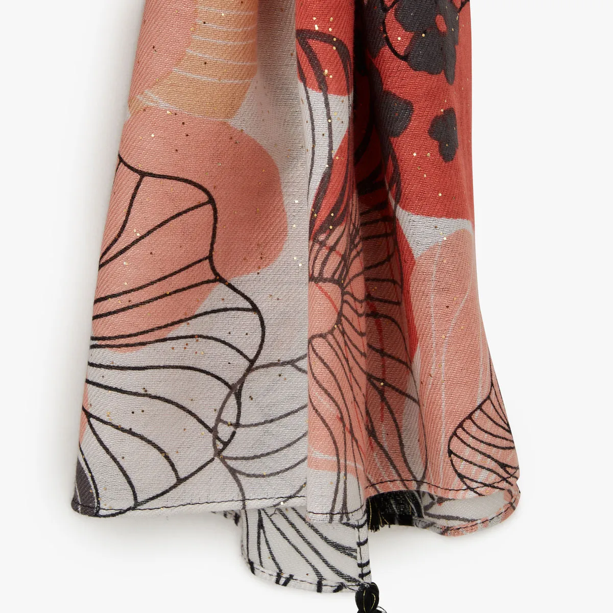 Foulard corail Manzanilla