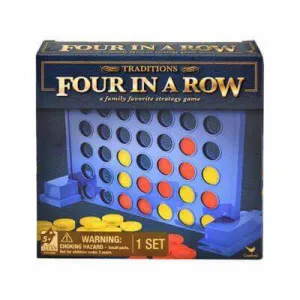 Four in a Row Strategy Board Game