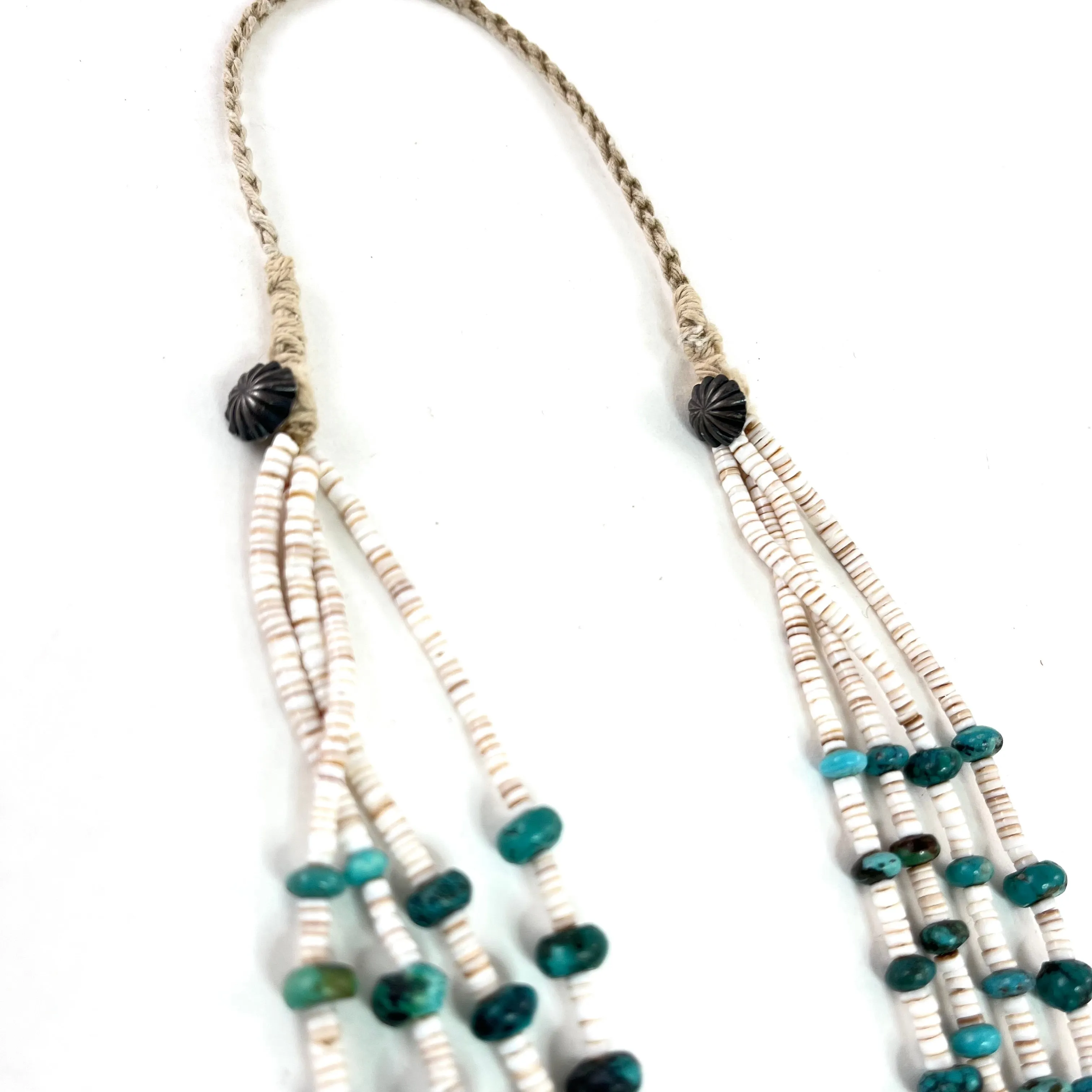 Four Strand Turquoise With Heishi