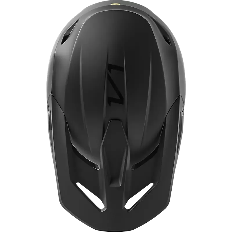 FOX RACING HELMET Youth V1 Matte Black