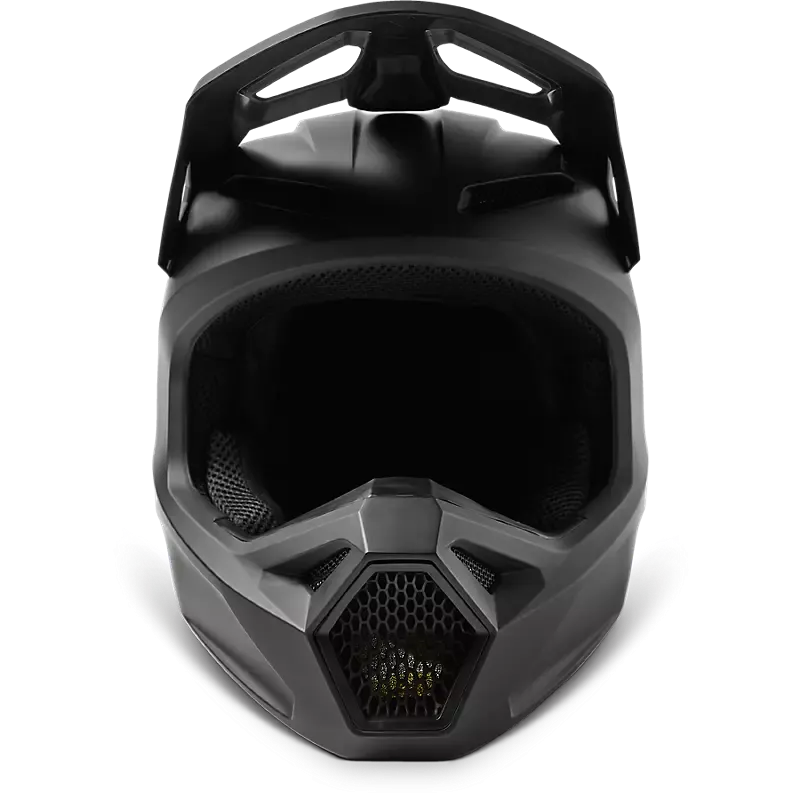 FOX RACING HELMET Youth V1 Matte Black