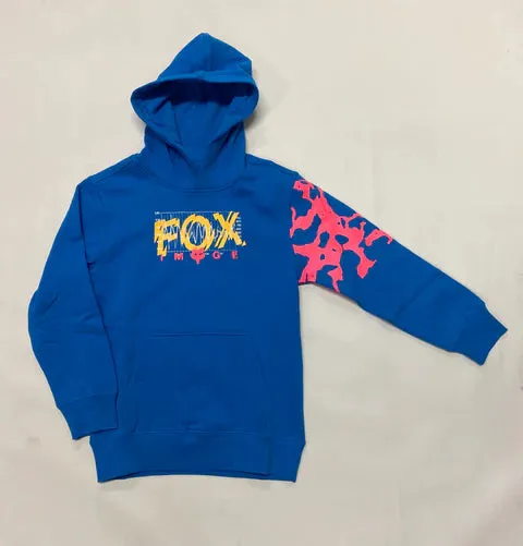 Fox Youth Energy Fleece Hood - True Blue