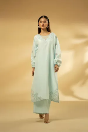 Fozia Khalid - Celestial Serenity - Silk - 3 Piece