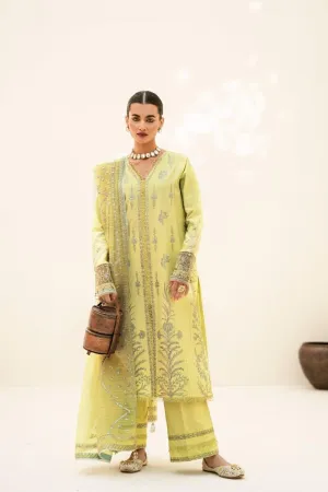 Fozia Khalid - Luminary Green - Embroidered - 3 Piece