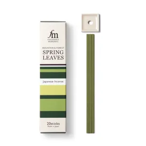 FRAGRANCE MEMORIES - MOUNTAIN & FOREST - Spring Leaves 20 sticks