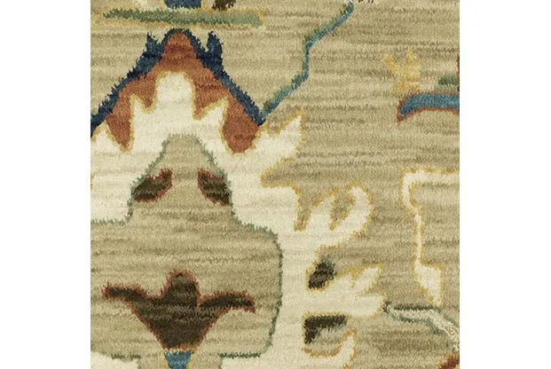 Francesca FR04E Beige/Multi Rug