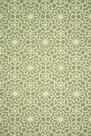 Francesca Rug in Green