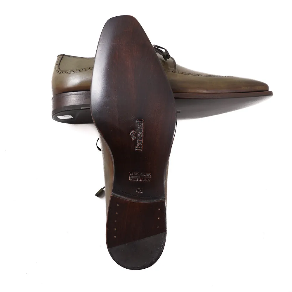 Franceschetti Derby in Antique Olive Green