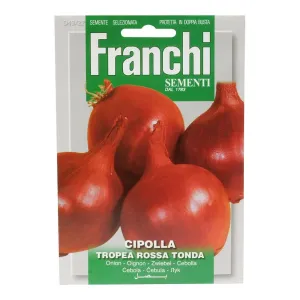 Franchi Sementi Red Onion (Cipolla) Tropea Rossa Tonda Seeds