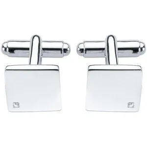 Fred Bennett Silver & Diamond Cufflinks V208