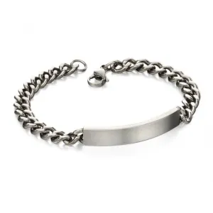 Fred Bennett Stainless Steel Id Bracelet B4987