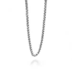 Fred Bennett Stainless Steel Large Belcher Chain Necklace N3735