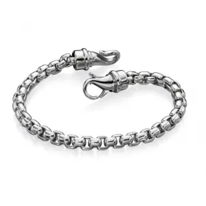 Fred Bennett Stainless Steel Large Belcher Link Bracelet B4563