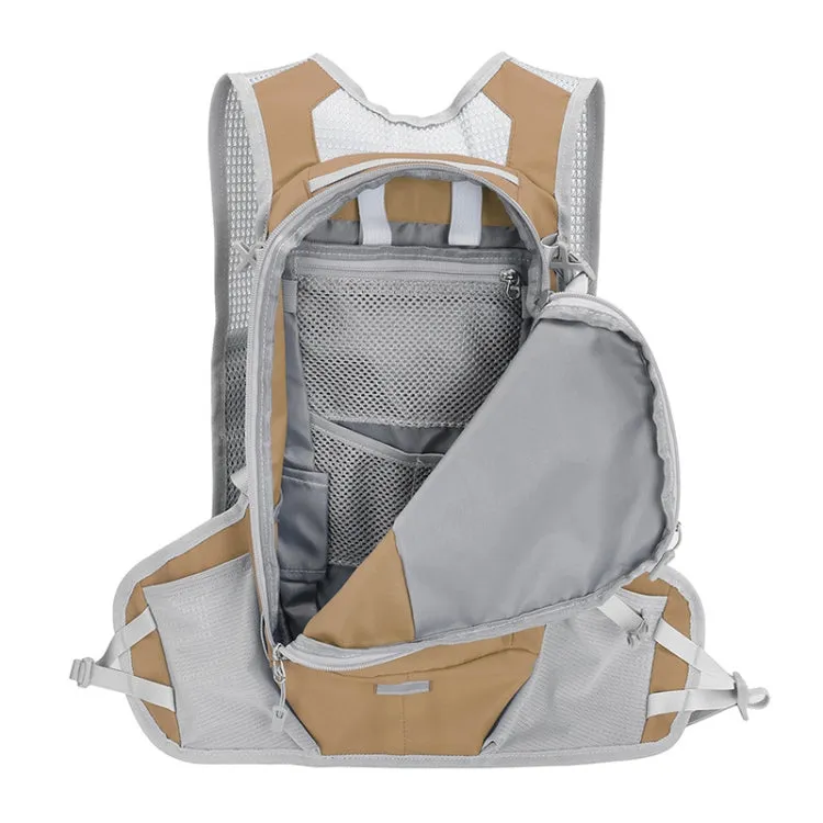 FREE KNIGHT FK0218 12L Cycling Water Bag Vest Hiking Water Supply Equipment Backpack(Light Grey)