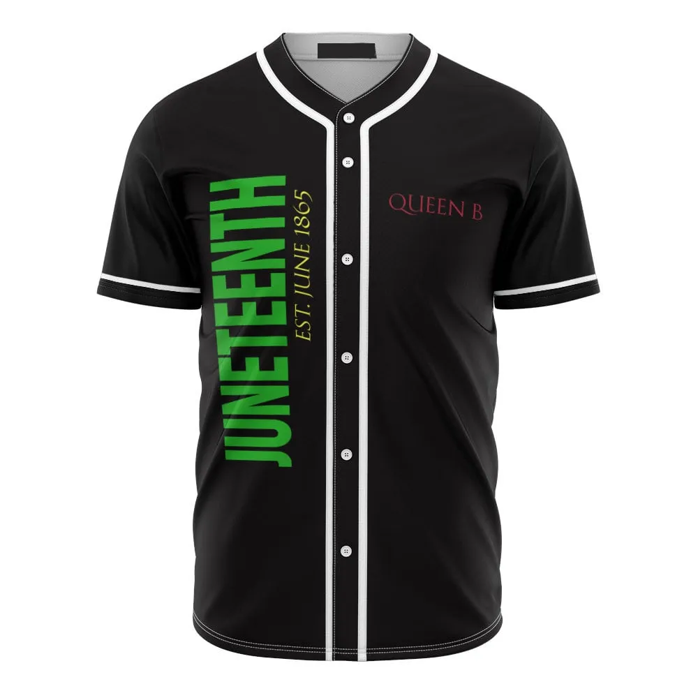 Freedom African Juneteenth Since 1865 Baseball Jersey Shirt