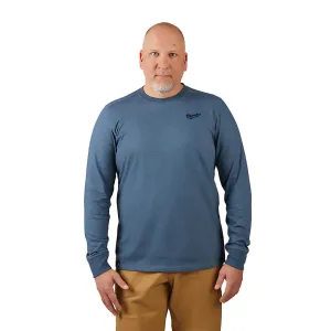 FREEFLEX™ Hybrid Work Tee - Long Sleeve - Blue L