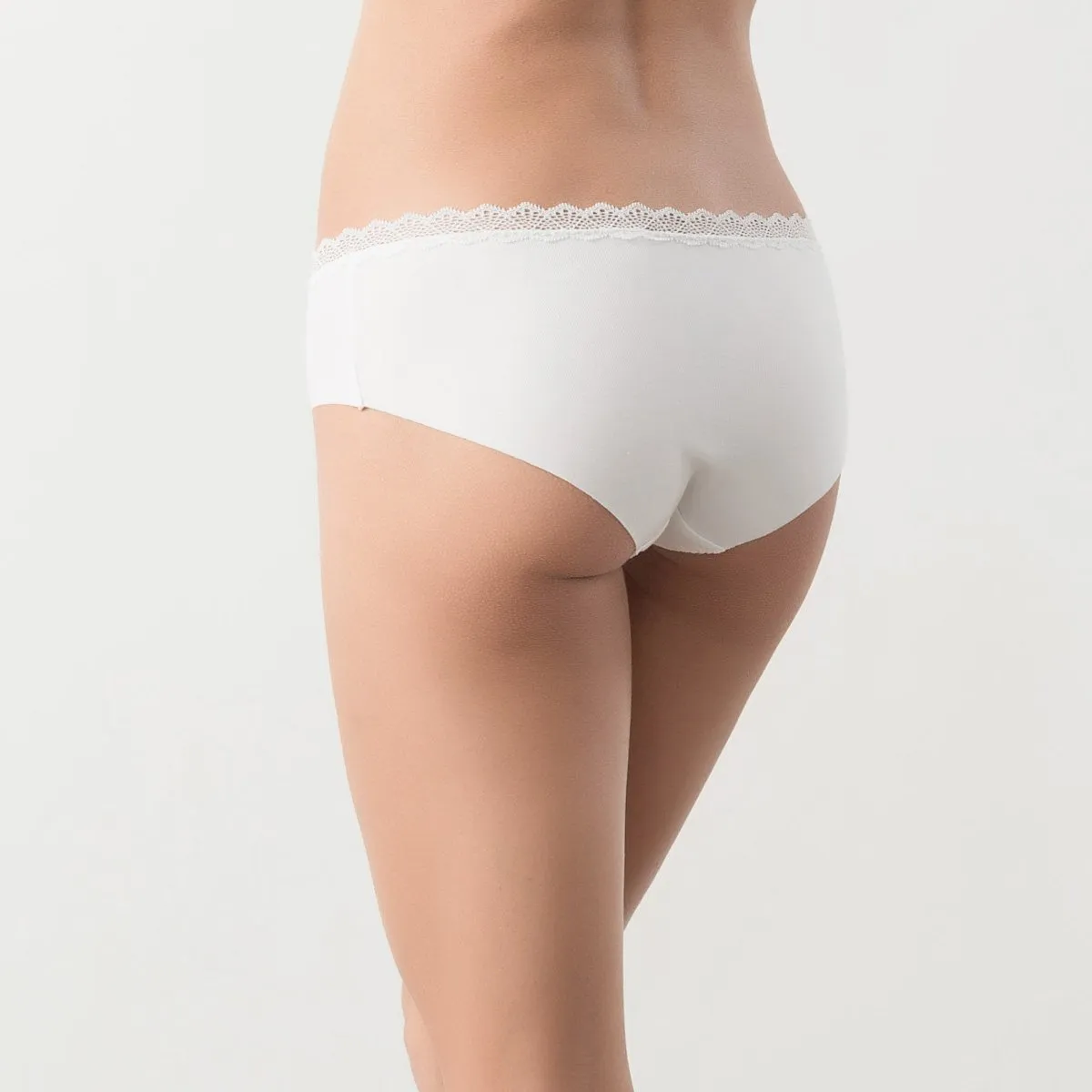 Freeform Seamless TENCEL™ Lace-Trimmed Panty