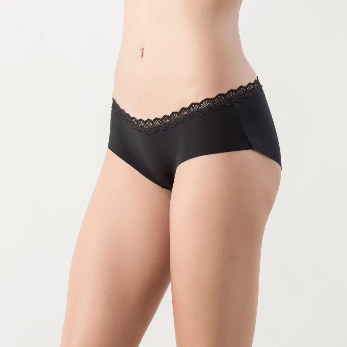 Freeform Seamless TENCEL™ Lace-Trimmed Panty