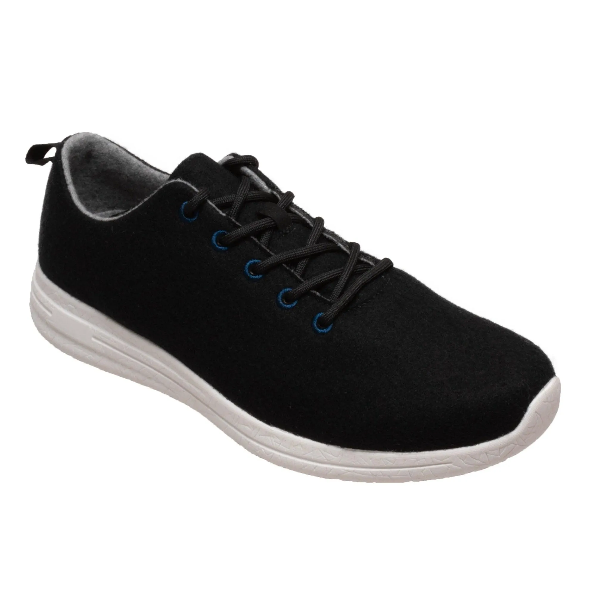 FreeShield Men's Real Wool Casual Black