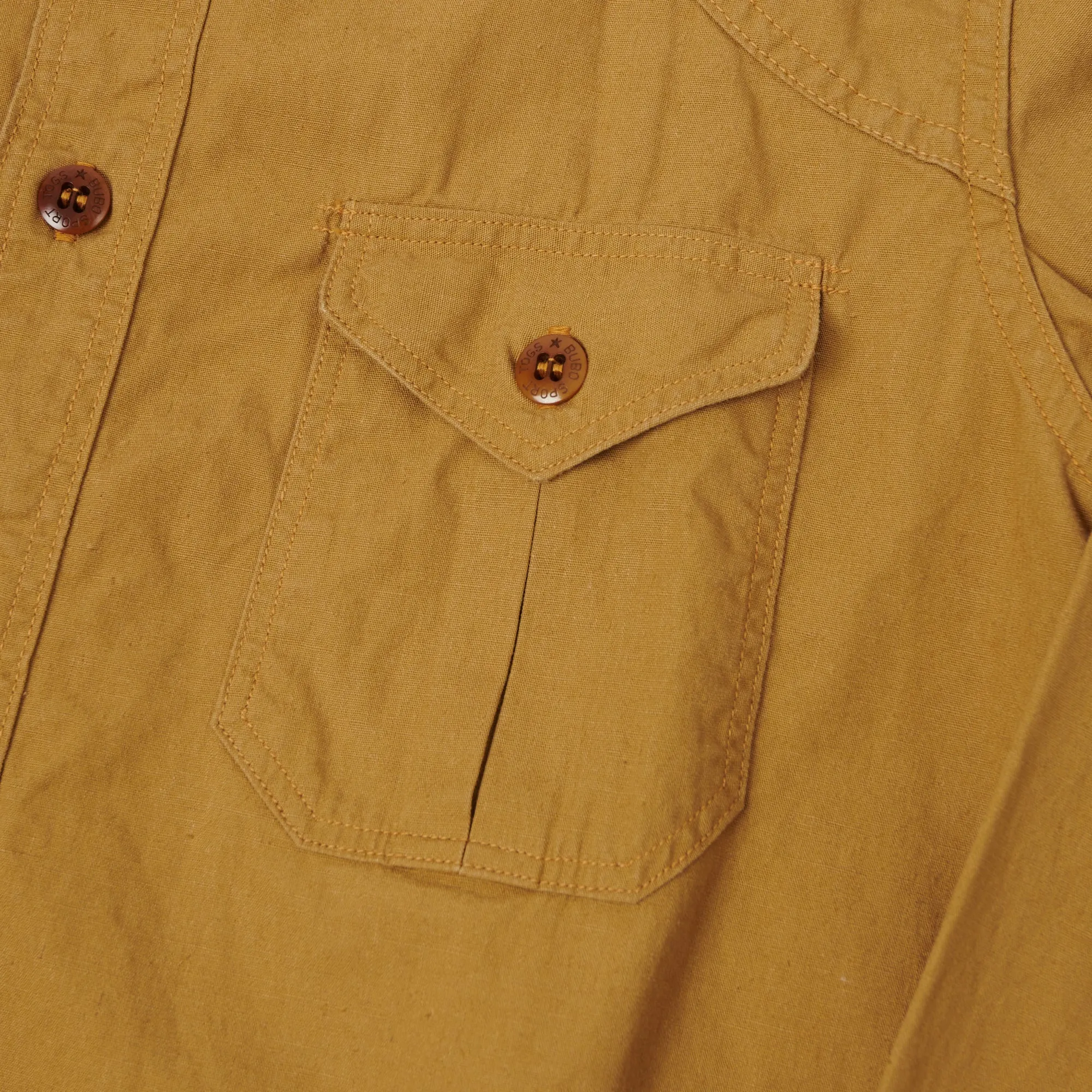 Freewheelers 2123014 'Montauk' Shirt - Camel