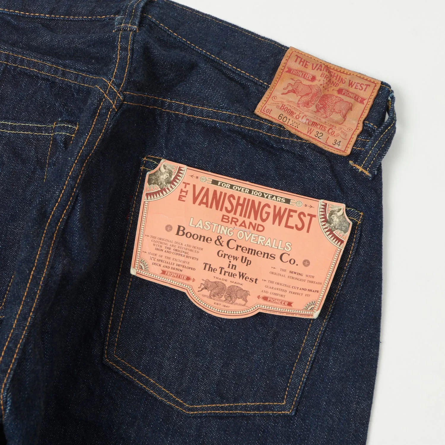 Freewheelers 601XX 1951 Regular Straight Jean - One Wash