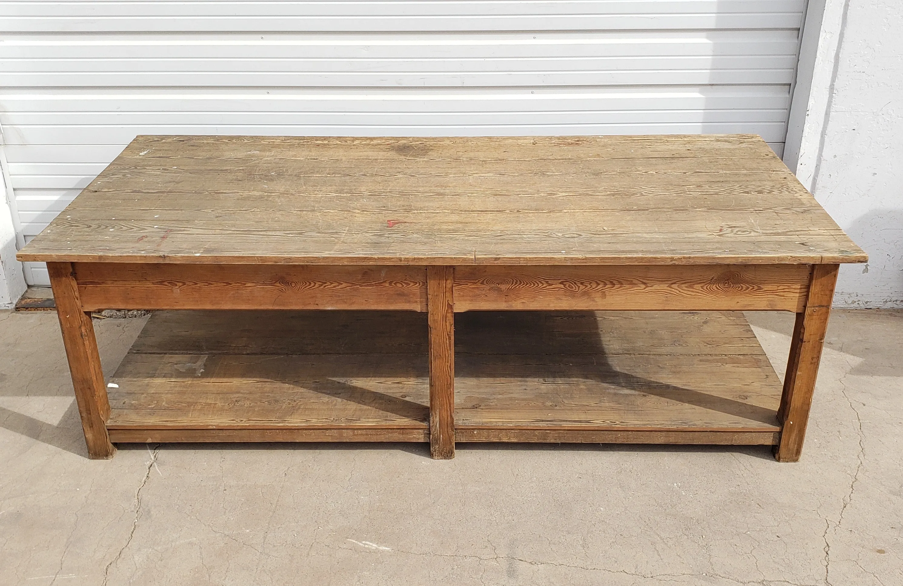 French Pine Drapier Table