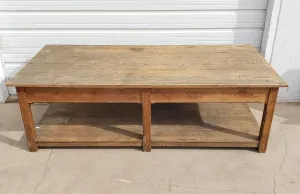 French Pine Drapier Table