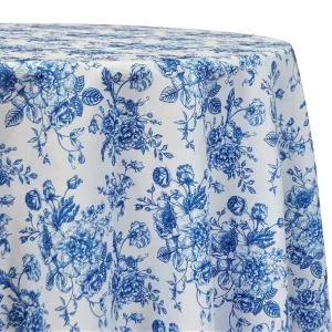 French Toile (Poly Print) Table Linen