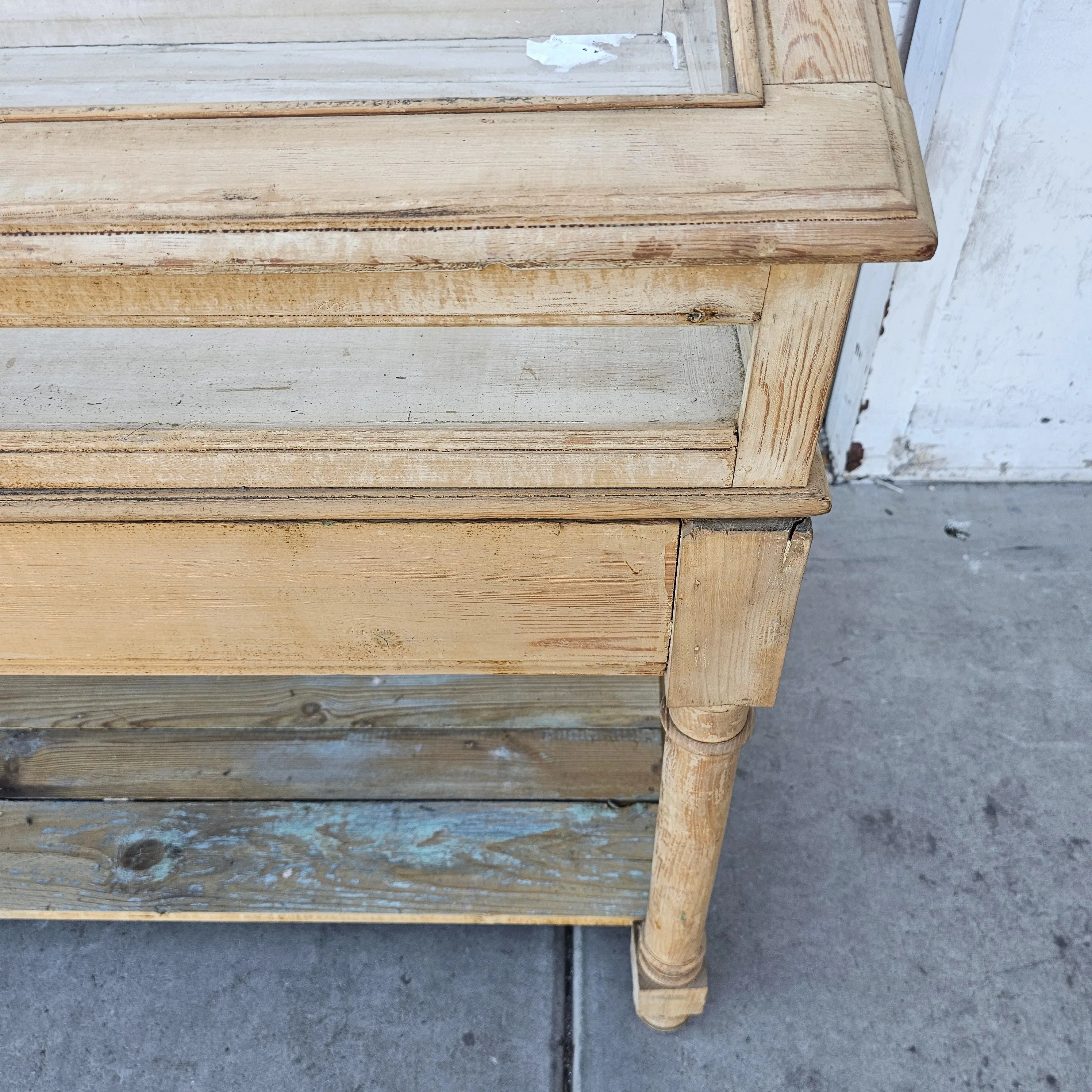 French Wooden and Glass Retail Display Cabinet