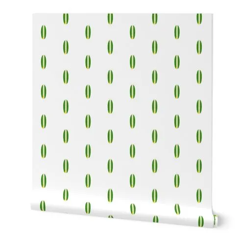 Fresh Green and Lemon Yellow Classic Surfboards Wallpaper -Mini Size